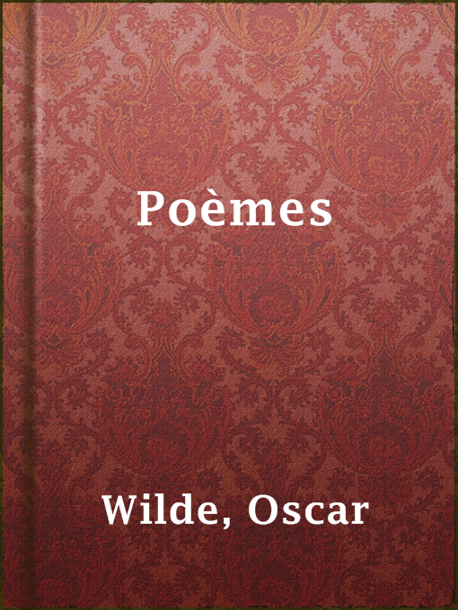 Title details for Poèmes by Oscar Wilde - Available